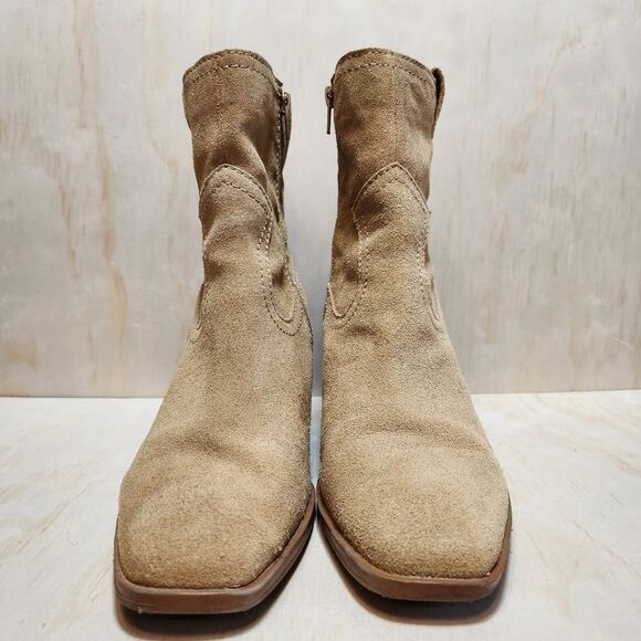 Zodiac Livie Tan Suede Bootie Women's Size 9 M - Picture 10 of 12
